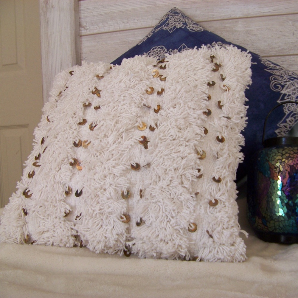 Anthology "Marakesh Vibes" Square Pillow NWT